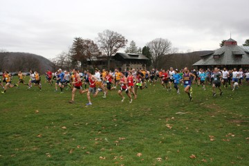Start of the 2015 Alumni Run
